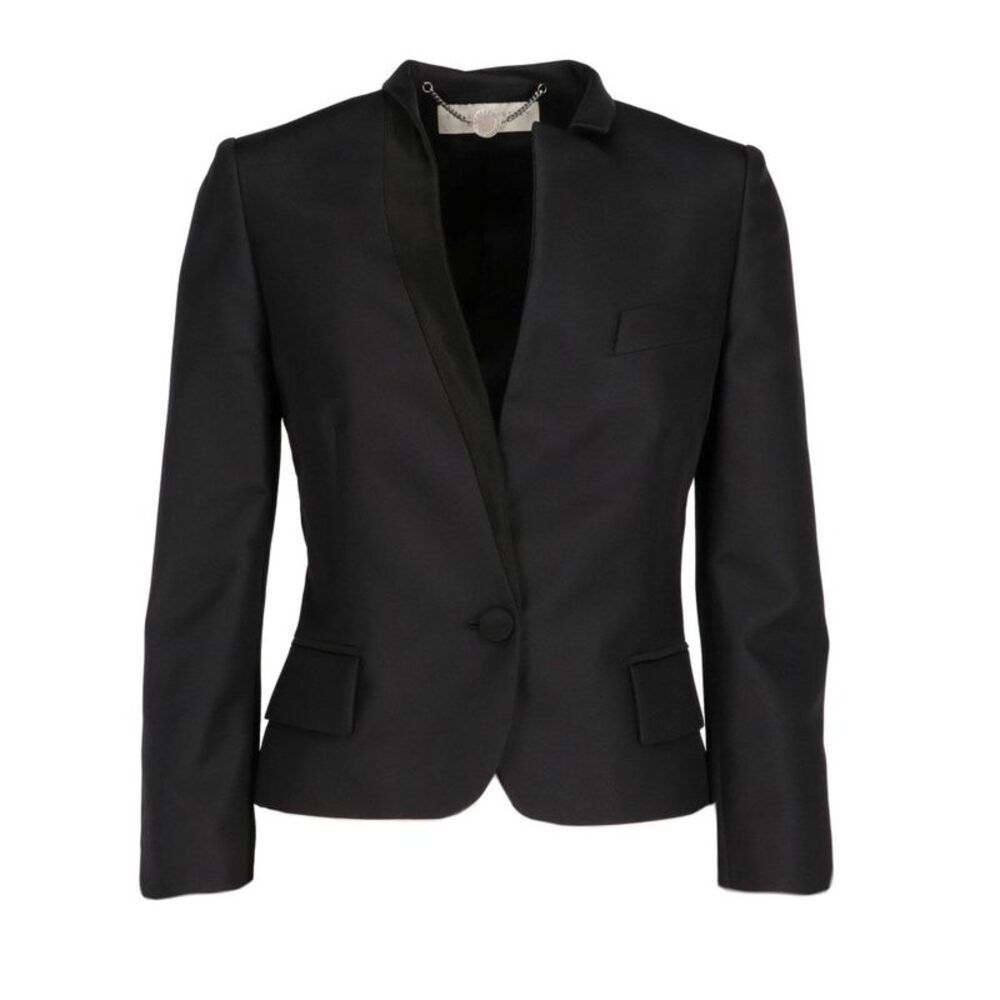 Stella McCartney Asymmetric-Collar Jacket